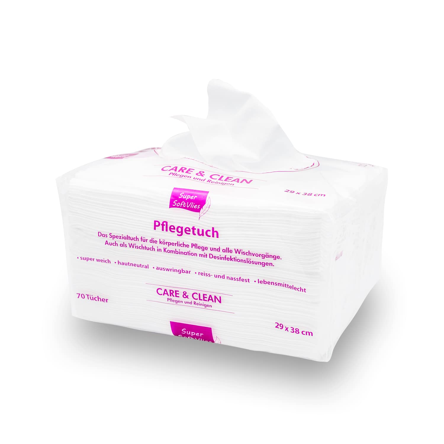 Pro Homecare Pflegetücher (70 Stück pro Packung)